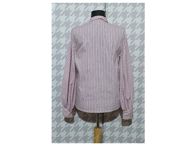 Camicetta a righe Munthe Plus Simonsen Rosa Blu Bianca Multicolore - vista 3