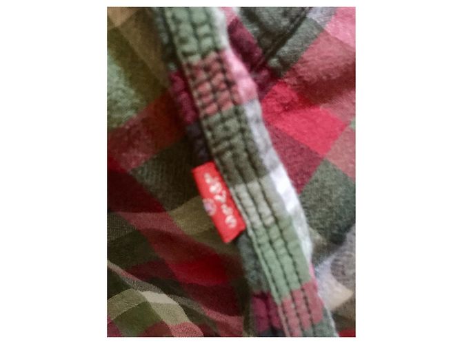Camicia Levi's in flanella scozzese Multicolore - vista 4