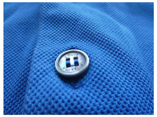 polo louis vuitton taglia xl blu - vista 3
