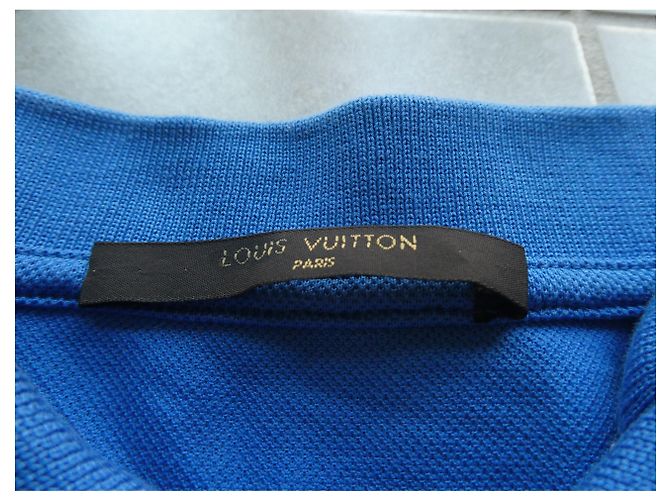 polo louis vuitton taglia xl blu - vista 4
