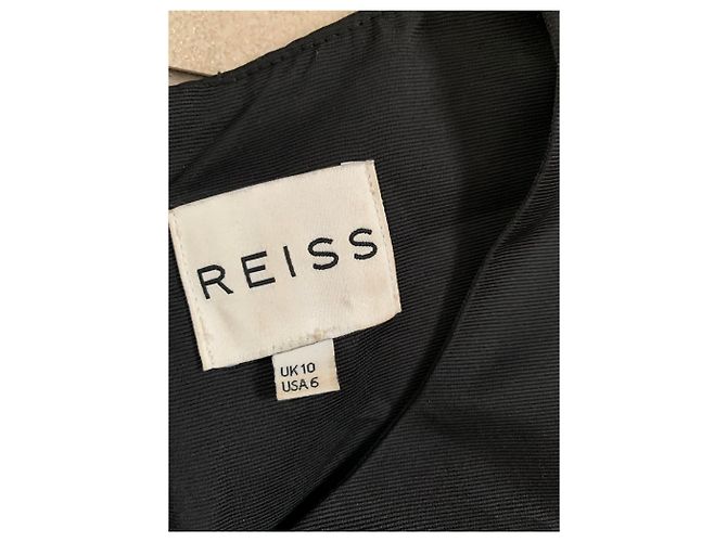 Reiss Leah Kleid schwarz aus Polyester Fit and Flare - Ansicht 7