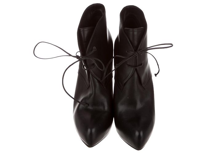 Stivaletti Bottega Veneta con allacciatura Nero - vista 2