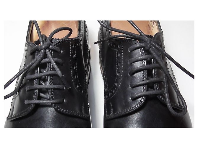 Autre Marque Scarpe Derby Hardridge in pelle nera Nero - vista 8