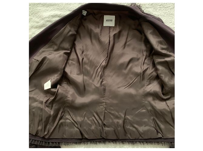 Moschino Cheap And Chic Tailleur gonna marrone scuro - vista 5
