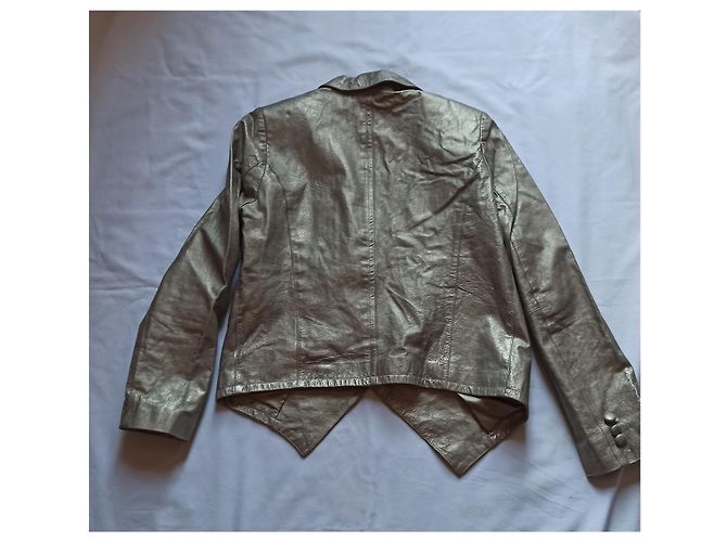 Circus & Co Lederjacke in Gold Golden - Ansicht 2