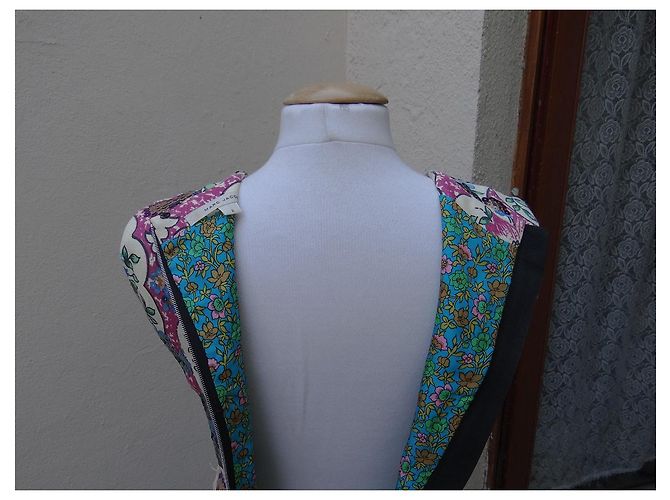 Abito Marc Jacobs in lino con paillettes multicolore - vista 12