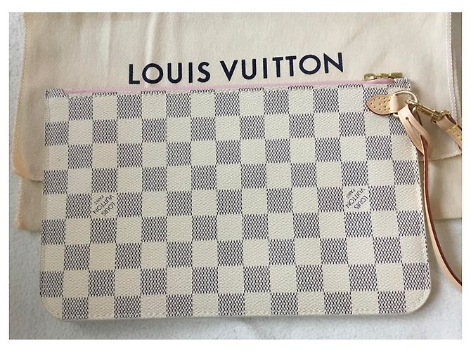 Louis Vuitton Pochette per Neverfull GM Azur Crudo - vista 3