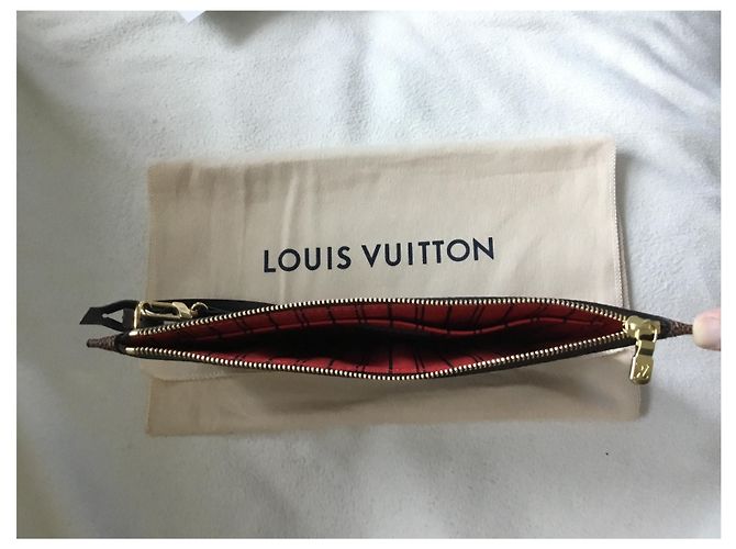 Louis Vuitton Neverfull GM Damier Ebene Cioccolato - vista 3