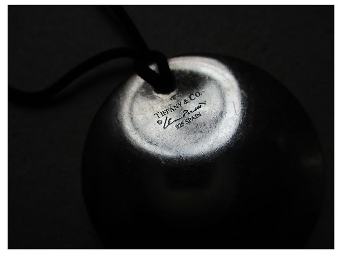 Tiffany & Co Pendente in argento Elsa Peretti. - vista 4