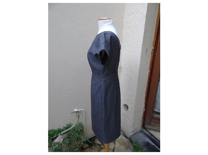 Vestido Giorgio Armani de seda e lã Multicor - vista 3