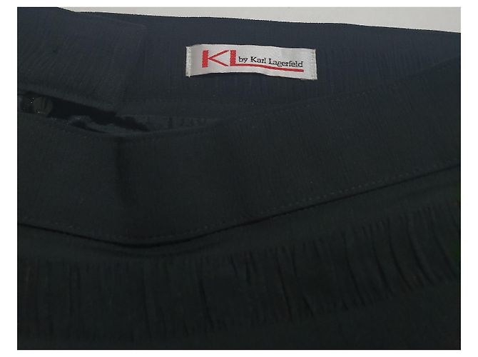 Falda negra Karl Lagerfeld Negro - vista 4