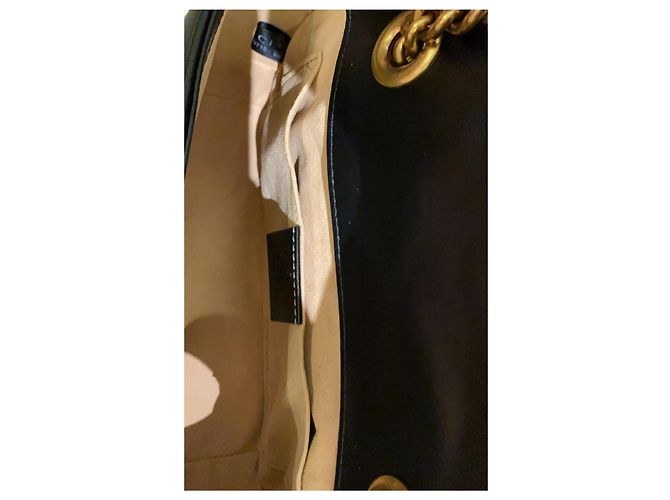 Gucci marmont mini negro - vista 4