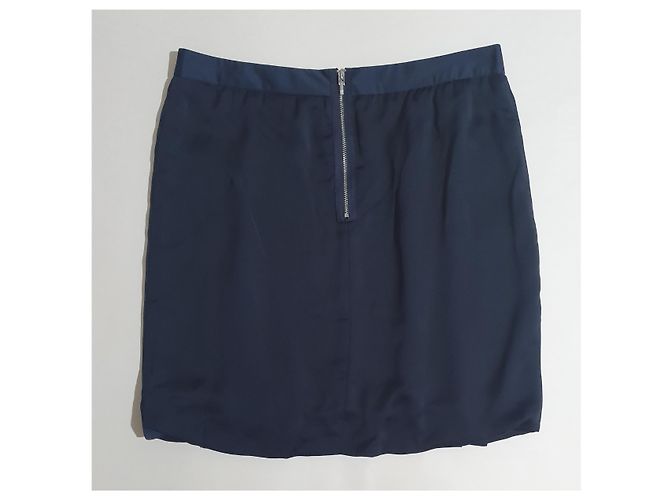 Falda azul de poliéster Tory Burch - vista 3