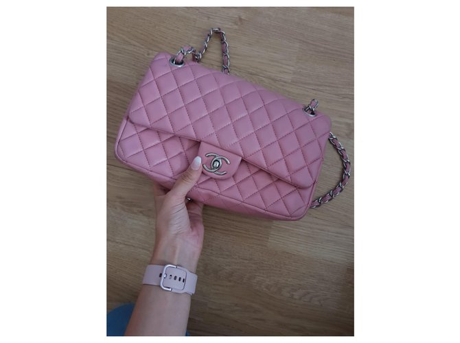 Timeless Borsa chanel classica rosa - vista 2