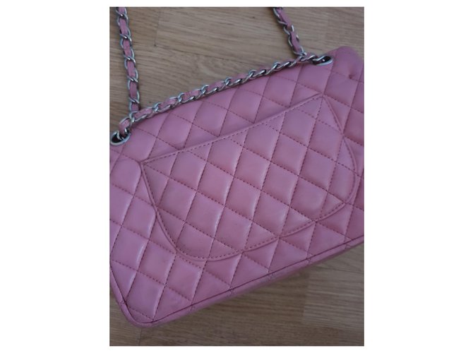 Timeless Borsa chanel classica rosa - vista 3