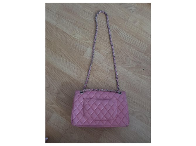 Timeless Borsa chanel classica rosa - vista 4