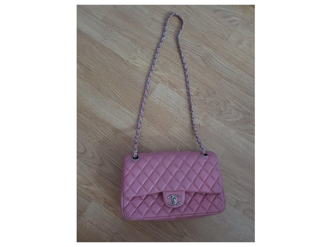 Timeless Borsa chanel classica rosa - vista 5