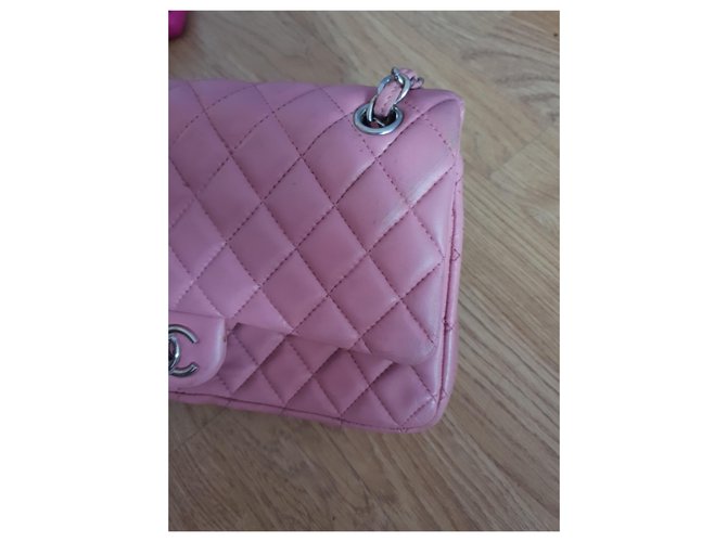 Timeless Borsa chanel classica rosa - vista 7