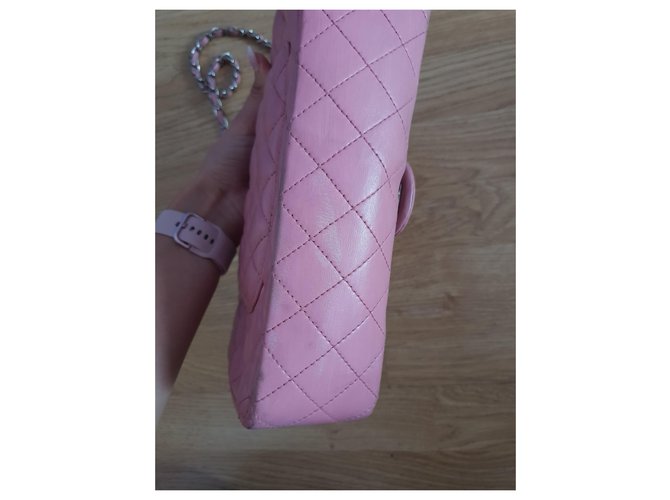 Timeless Borsa chanel classica rosa - vista 8