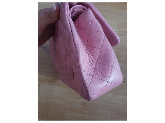 Timeless Borsa chanel classica rosa - vista 9