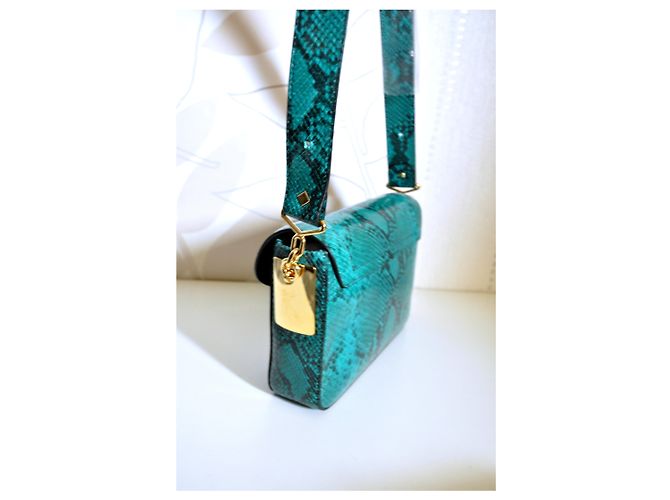 Borsa Catherine Vanessa Bruno Turchese - vista 3
