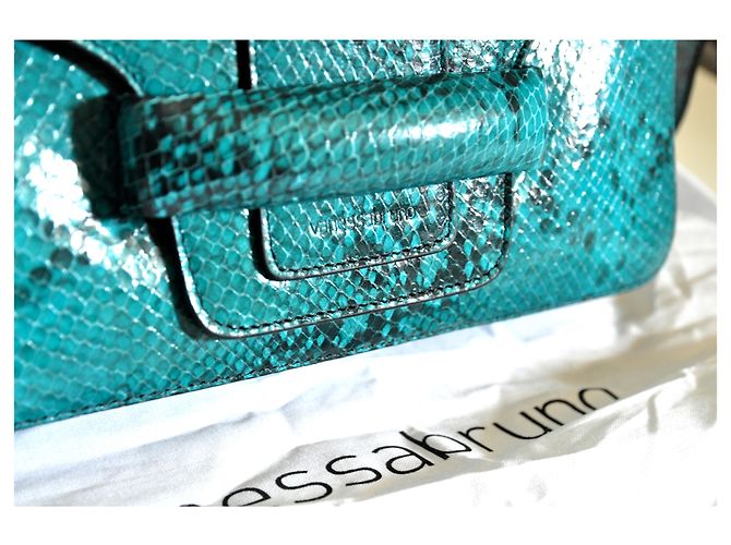 Borsa Catherine Vanessa Bruno Turchese - vista 4