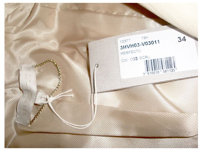 Vanessa Bruno Bikerjacke 3HVH03 V03011 Beige - Ansicht 4