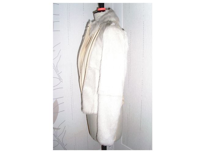 Vanessa Bruno Bikerjacke 3HVH03 V03011 Beige - Ansicht 5