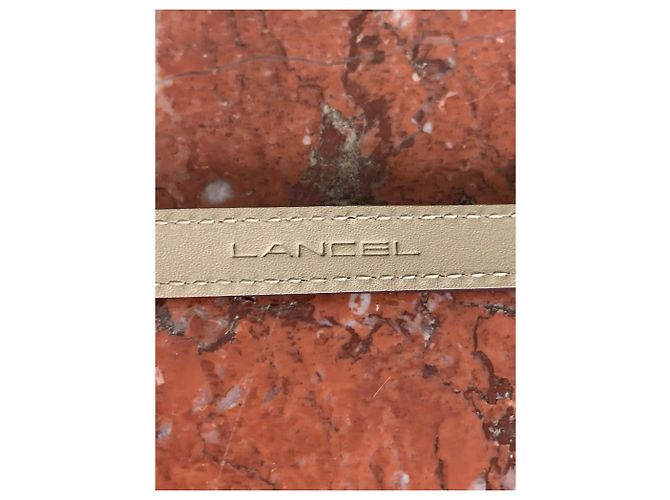 Bracciale Lancel in pelle marrone cioccolato - vista 5