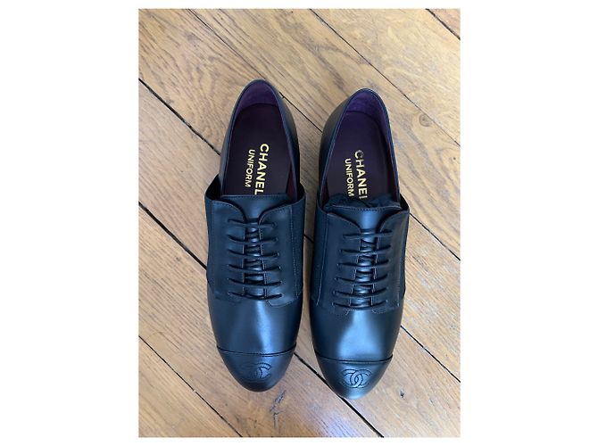 Chanel Derbies Noir - vue 2