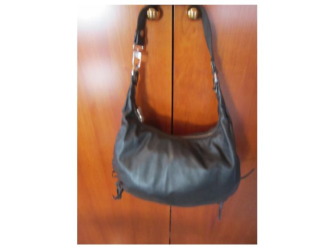 Borsa a mano Sonia Rykiel in pelle nera Nero - vista 8