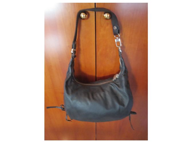 Borsa a mano Sonia Rykiel in pelle nera Nero - vista 9
