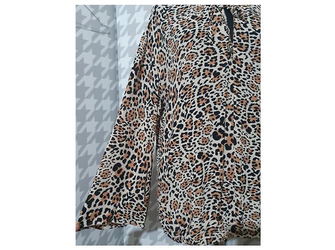 Blusa Day Birger & Mikkelsen Estampado Leopardo Viscosa Multicolor Estampado de leopardo - vista 2