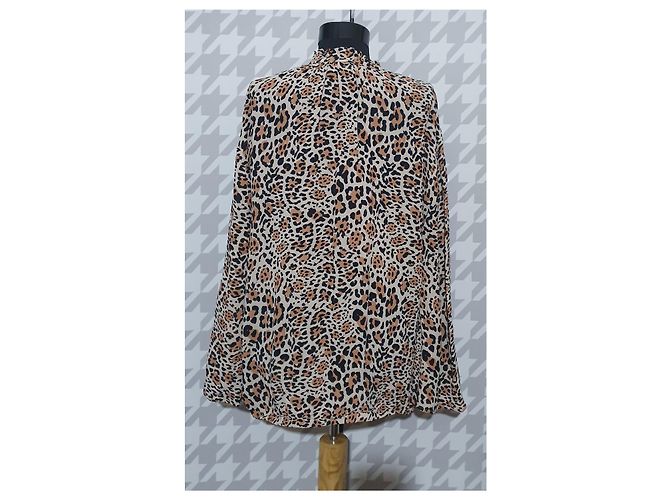 Blusa Day Birger & Mikkelsen Estampado Leopardo Viscosa Multicolor Estampado de leopardo - vista 3