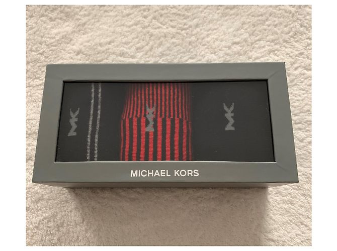 Michael Kors Herren Socken Set Baumwolle Mehrfarbig Größe US 7 Mehrfarben - Ansicht 2