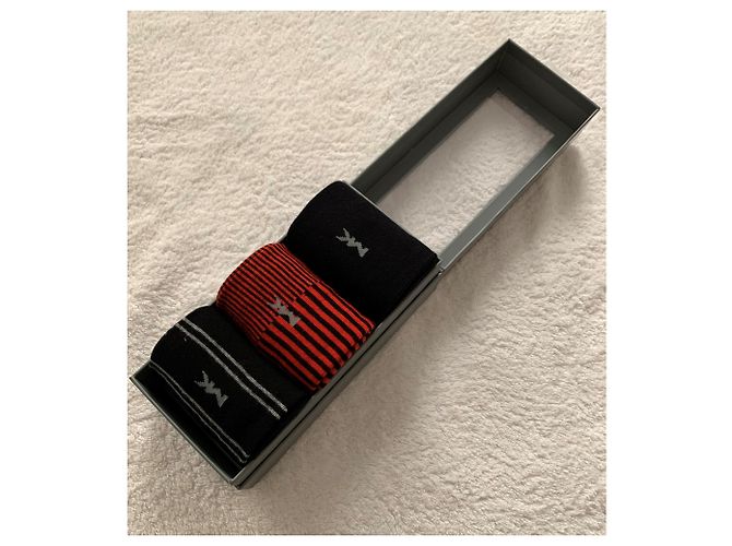 Michael Kors Herren Socken Set Baumwolle Mehrfarbig Größe US 7 Mehrfarben - Ansicht 5