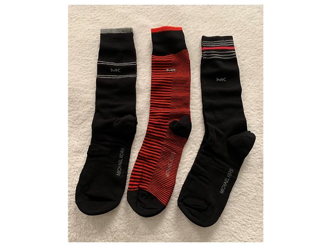Michael Kors Herren Socken Set Baumwolle Mehrfarbig Größe US 7 Mehrfarben - Ansicht 6