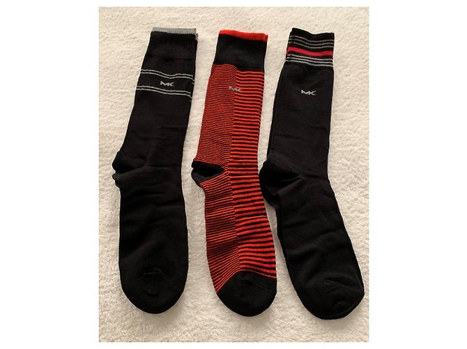 Michael Kors Herren Socken Set Baumwolle Mehrfarbig Größe US 7 Mehrfarben - Ansicht 7