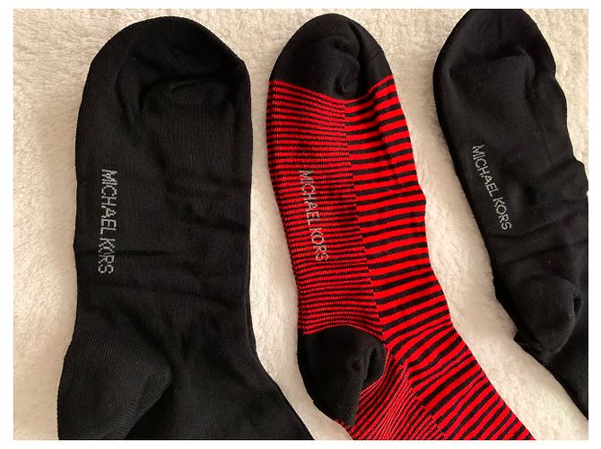 Michael Kors Herren Socken Set Baumwolle Mehrfarbig Größe US 7 Mehrfarben - Ansicht 8