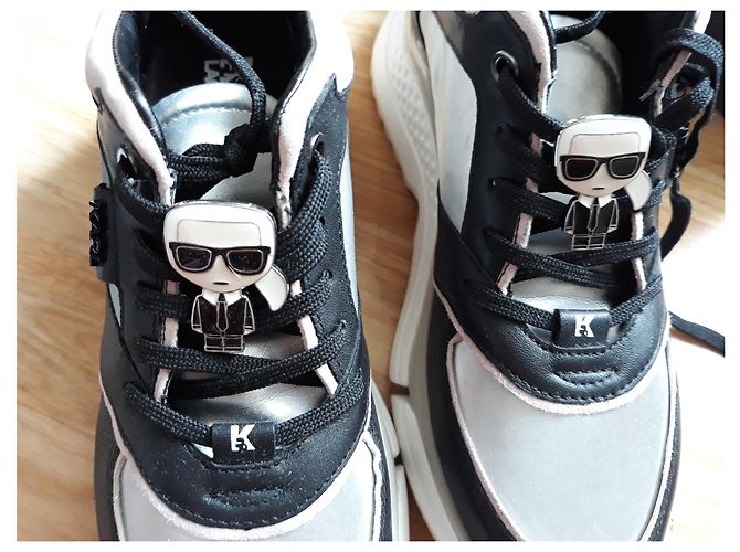 Karl Lagerfeld La scarpa con lacci Aventur Lux Lthr Multicolore - vista 2