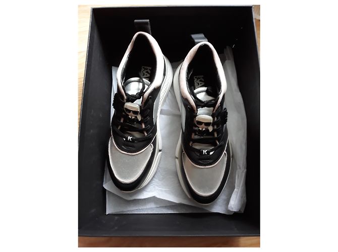 Karl Lagerfeld La scarpa con lacci Aventur Lux Lthr Multicolore - vista 3