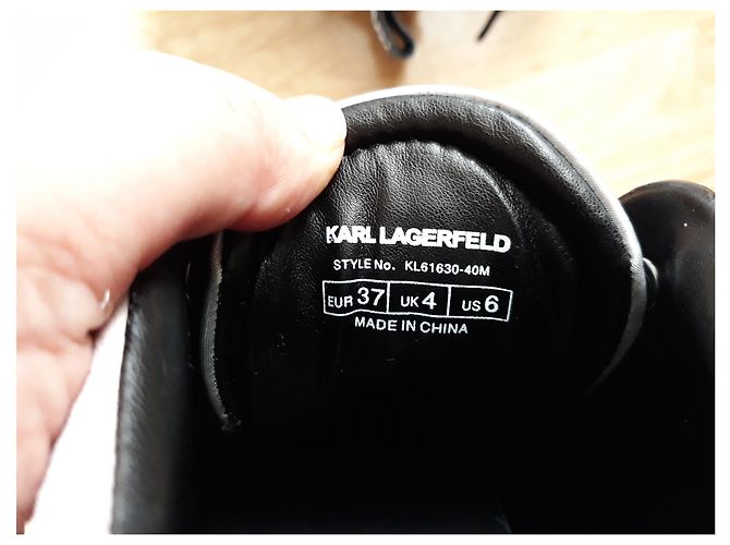 Karl Lagerfeld La scarpa con lacci Aventur Lux Lthr Multicolore - vista 8