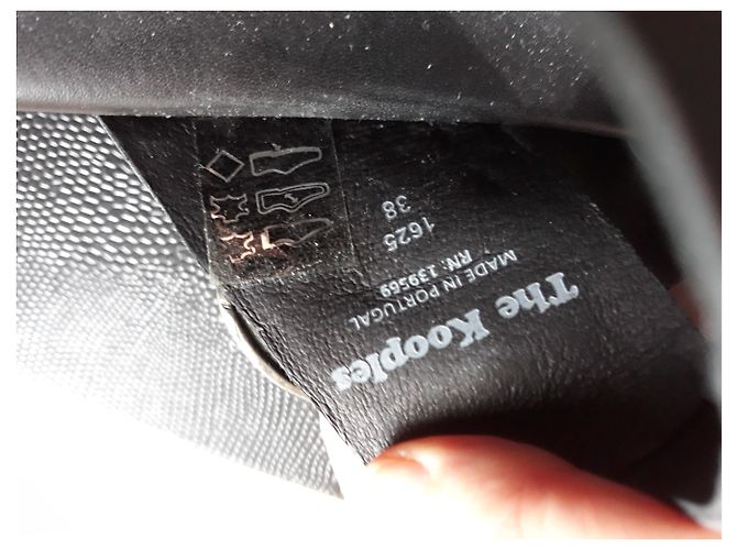 Sabot neri in pelle con borchie The Kooples Nero - vista 7