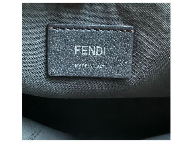 Fendi By The Way Tasche Leder Beige Grau Schlangen Details - Ansicht 11