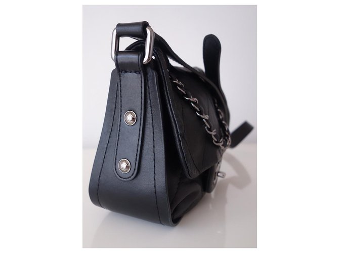 BORSA CHANEL CLASSICA PM Nero - vista 3