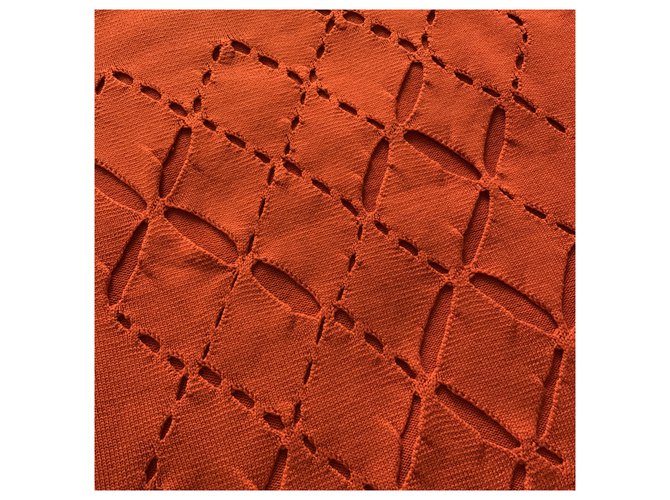 Pier Antonio Gaspari Übergroßer Wollpullover Orange - Ansicht 3