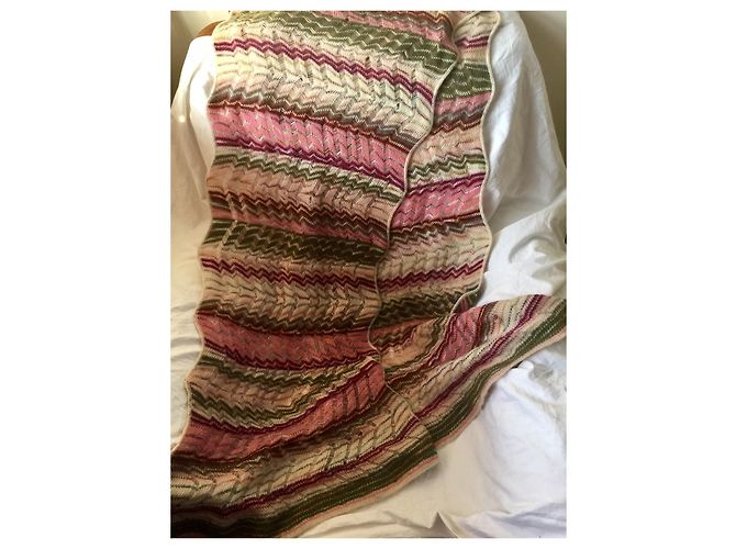 Stola Missoni in kid mohair Multicolore - vista 2