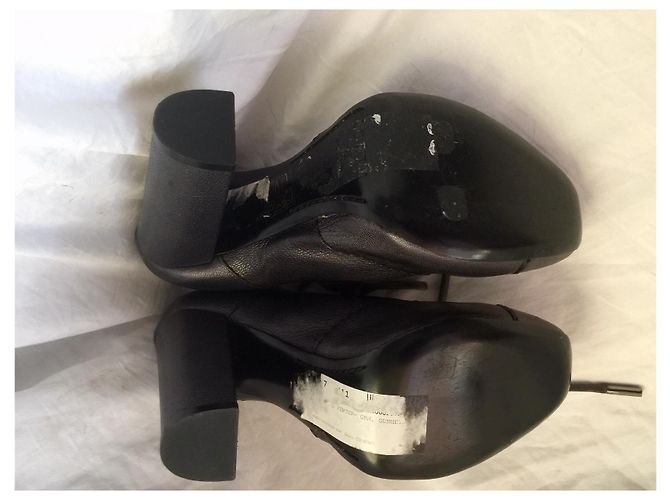 Botines Loewe Pewter con cordones Negro Metálico Gris antracita - vista 3