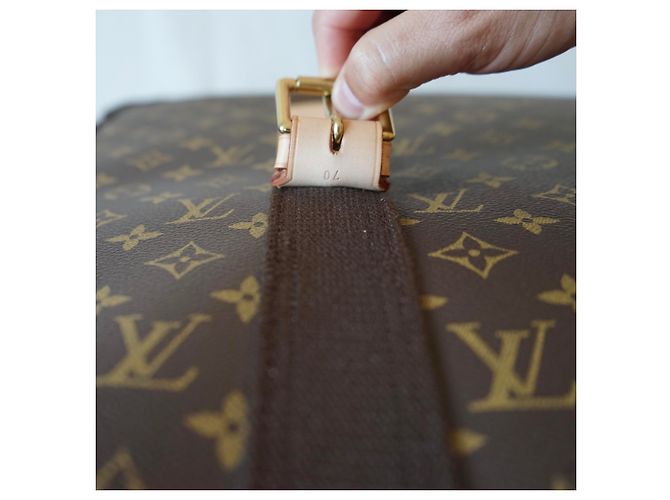 Satellite Louis Vuitton Reisetasche Braun - Ansicht 7