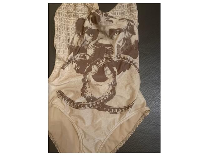 Chanel Costume da bagno Marrone chiaro - vista 8